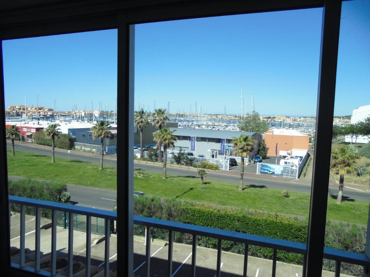 Apartament Cap D'Agde 300M Plage Du Mole,Vue Port,Parking,Lave Linge,Piscine Zewnętrze zdjęcie