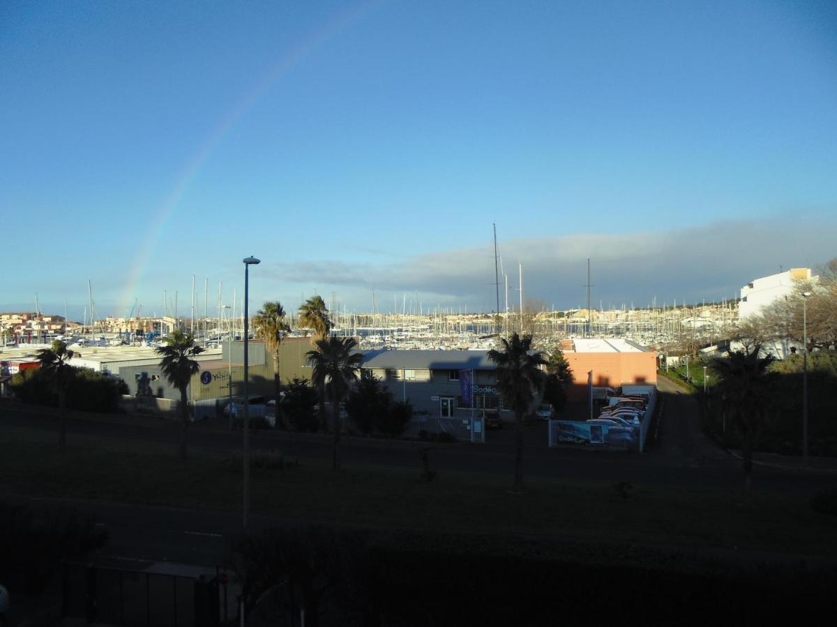 Apartament Cap D'Agde 300M Plage Du Mole,Vue Port,Parking,Lave Linge,Piscine Zewnętrze zdjęcie