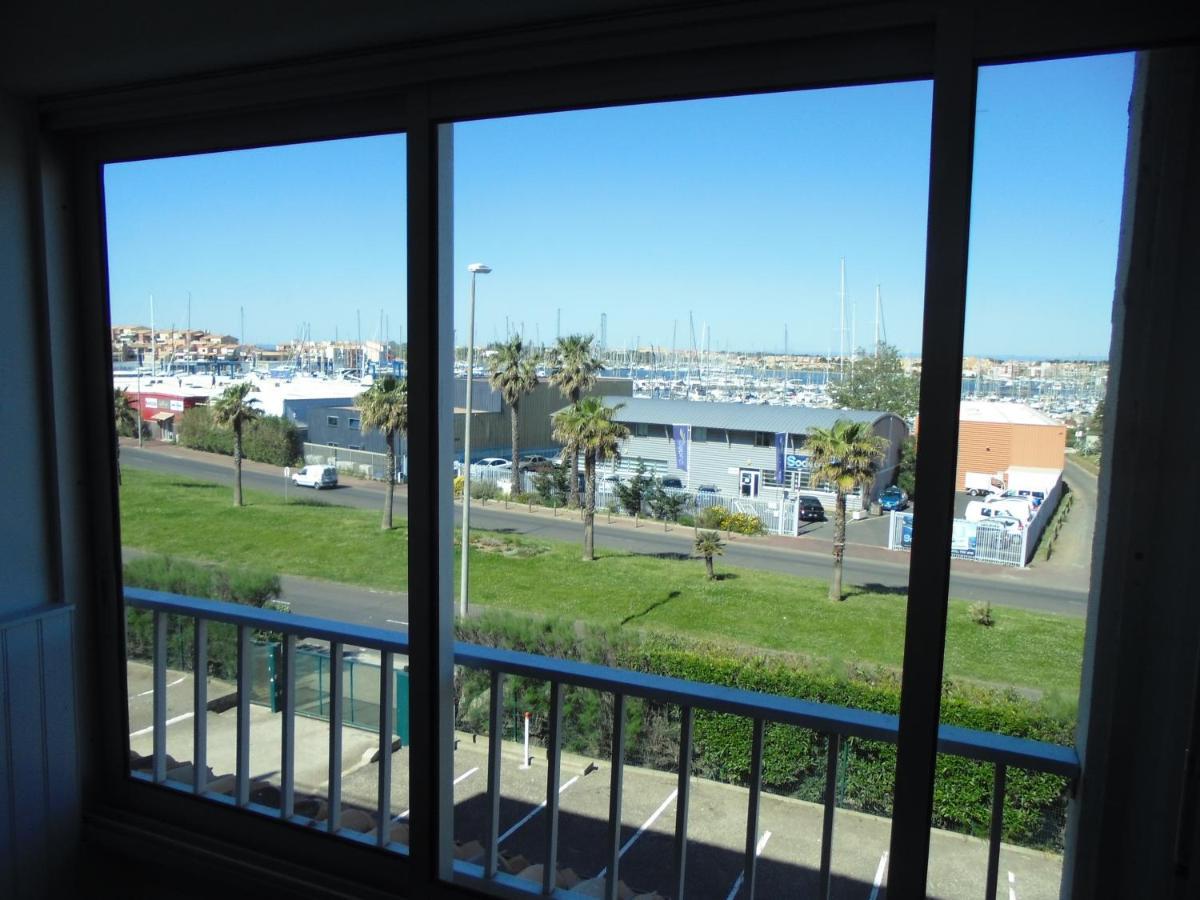 Apartament Cap D'Agde 300M Plage Du Mole,Vue Port,Parking,Lave Linge,Piscine Zewnętrze zdjęcie